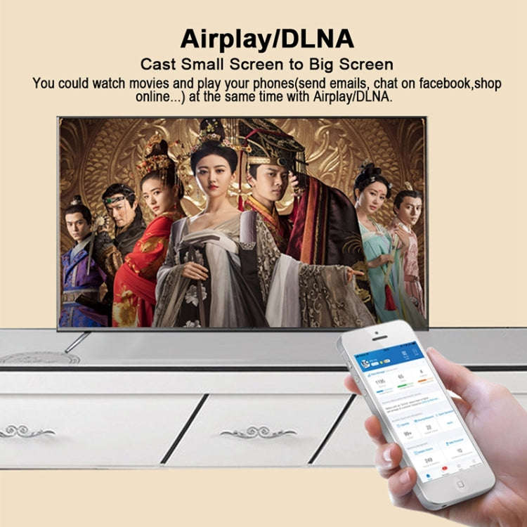 G4 Wireless WiFi Display Dongle Receiver Airplay Miracast DLNA TV Stick for iPhone, Samsung, and ...