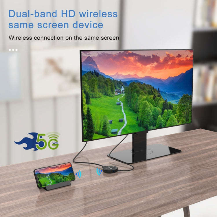 Onten 7576 Dual Frequency 1080P HD Wireless Homescreen