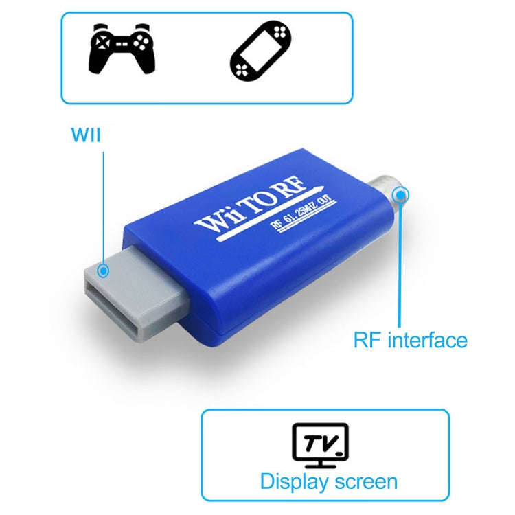 61.25MHz Wii to RF TV Signal Converter