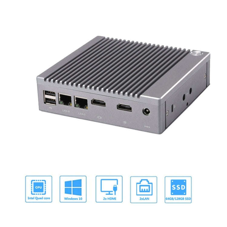 K660S Windows and Linux System Mini PC, Intel Celeron Processor N2840 Quad-Core 1.83- 2.25GHz, 8G...