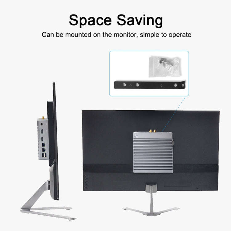 K660S Windows and Linux System Mini PC, Intel Celeron Processor N2840 Quad-Core 1.83- 2.25GHz, 8G...