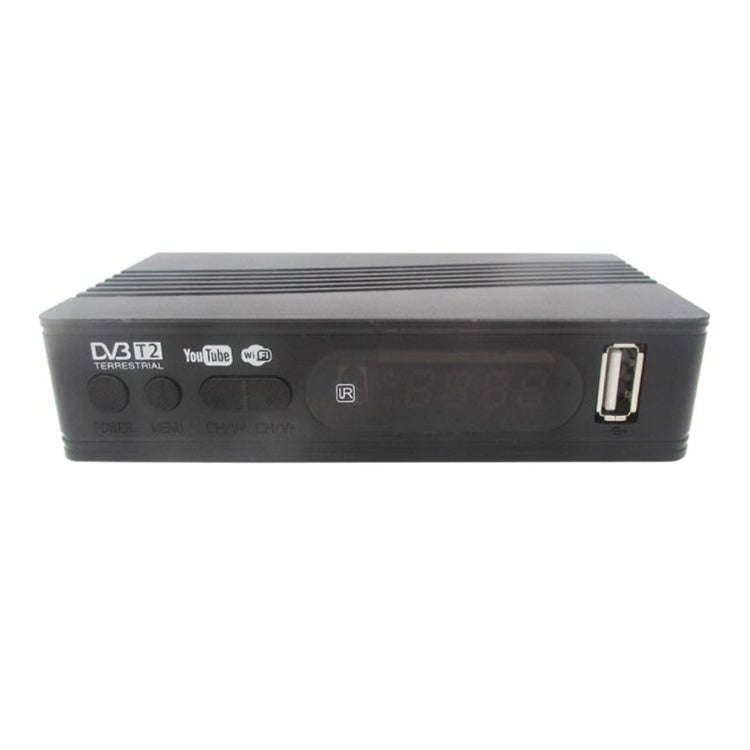 T15-T2 1080P Full HD DVB-TC/C Receiver Set-Top Box, US Plug
