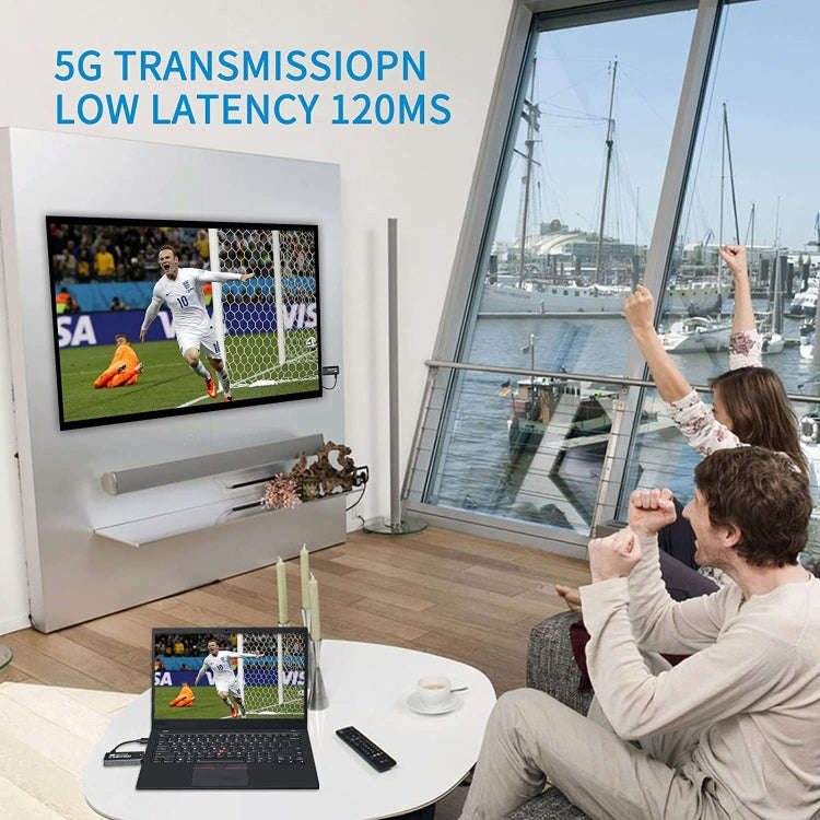 FEELWORLD WSP Wireless HDMI 1080P Transmitter and Receiver Extender Kit with 164FT Range(Black)