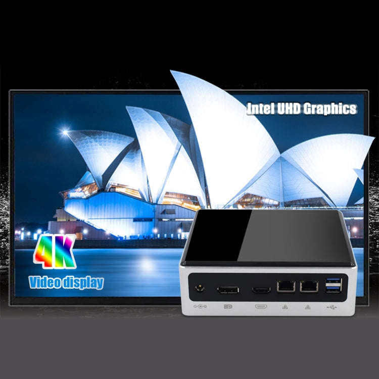 HYSTOU M3 Windows / Linux System Mini PC, Intel Core i7-10610U 4 Core 8 Threads up to 4.9GHz, Sup...