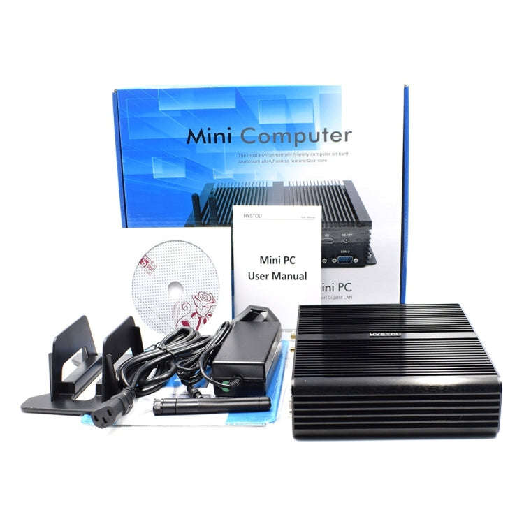 HYSTOU P05B-I7-5500U-2C Fanless Mini PC Intel Core i7 5500u Processor Quad Core up to 2.4GHz, RAM...
