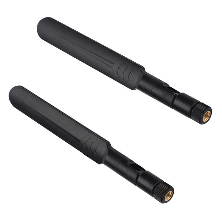 2 x 6dBi 2.4GHz 5GHz Dual Band WiFi RP-SMA Male Antenna + 2 x 35CM RP-SMA IPEX MHF4 Pigtail Cable...