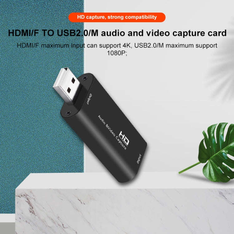 Z32 HDMI Female to HDMI Female Audio Video Capture Adapter Box