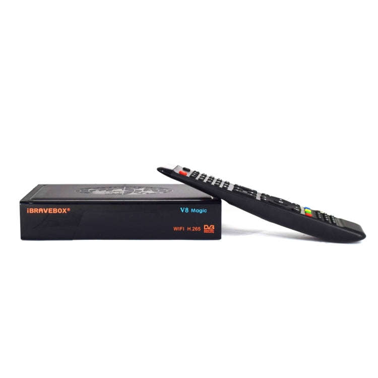 iBRAVEBOX V8 MAGIC Digital Satellite Signal Finder Meter, Support H.265+DVB-S/S2 & IPTV(AU Plug)