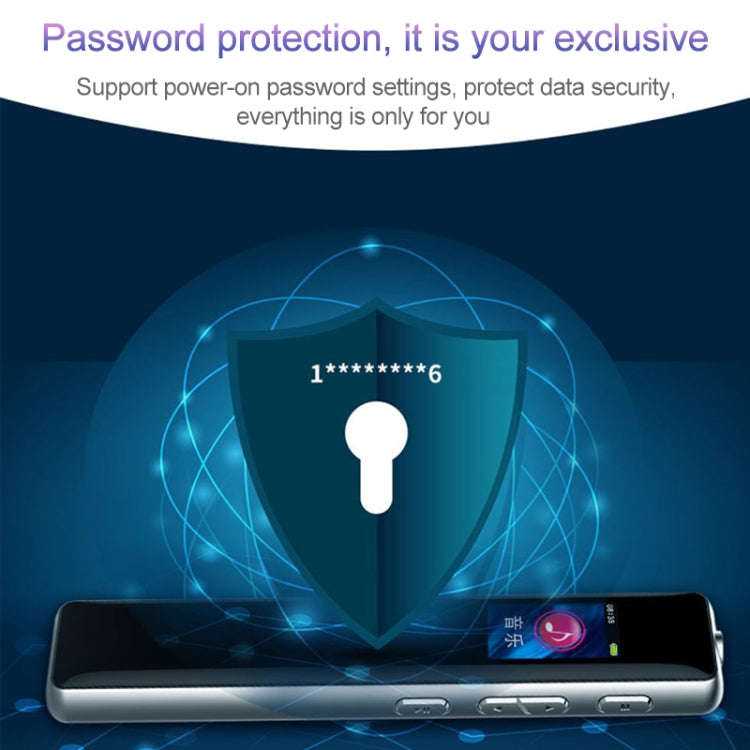 Q33 External Play MP3 Voice Control High Definition Noise Reduction Recording Pen, 8G, Support Pa...