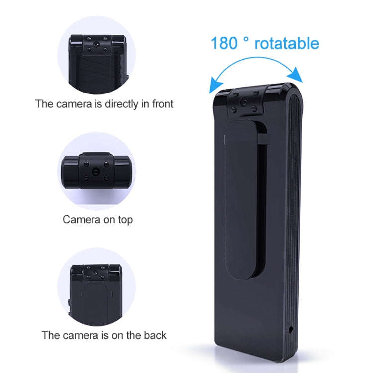 B19 Back Clip Design 1080P HD Camera Video Recorder, Support Motion Detection / Infrared Night Vi...
