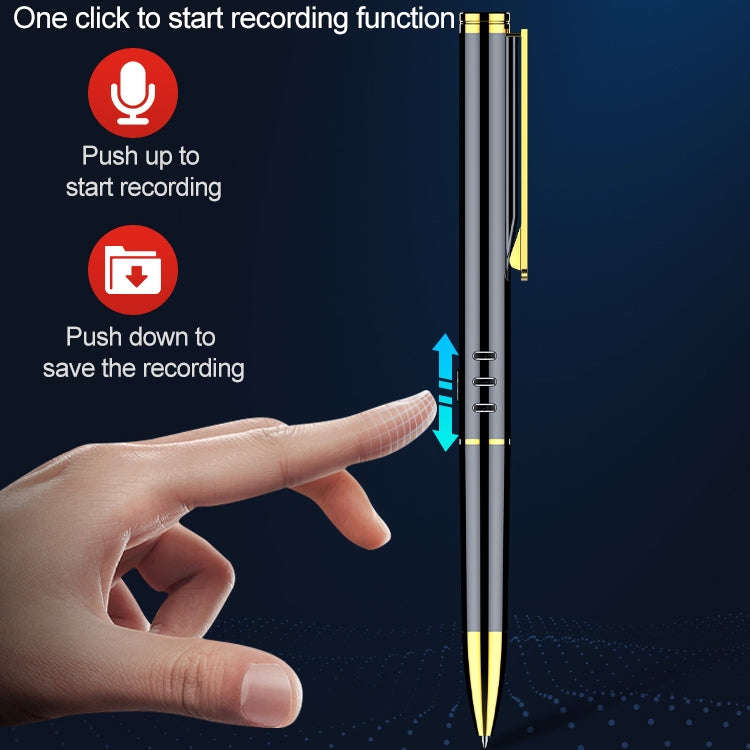 Original Lenovo B628 32GB Intelligent Voice Control Noise Reduction Pen Shape Recording Pen