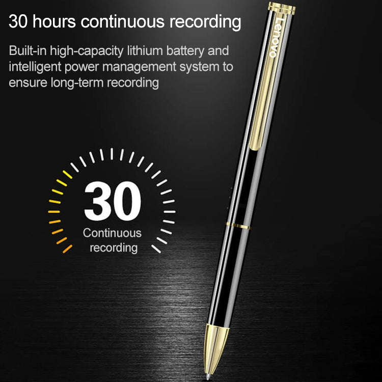 Original Lenovo B628 32GB Intelligent Voice Control Noise Reduction Pen Shape Recording Pen