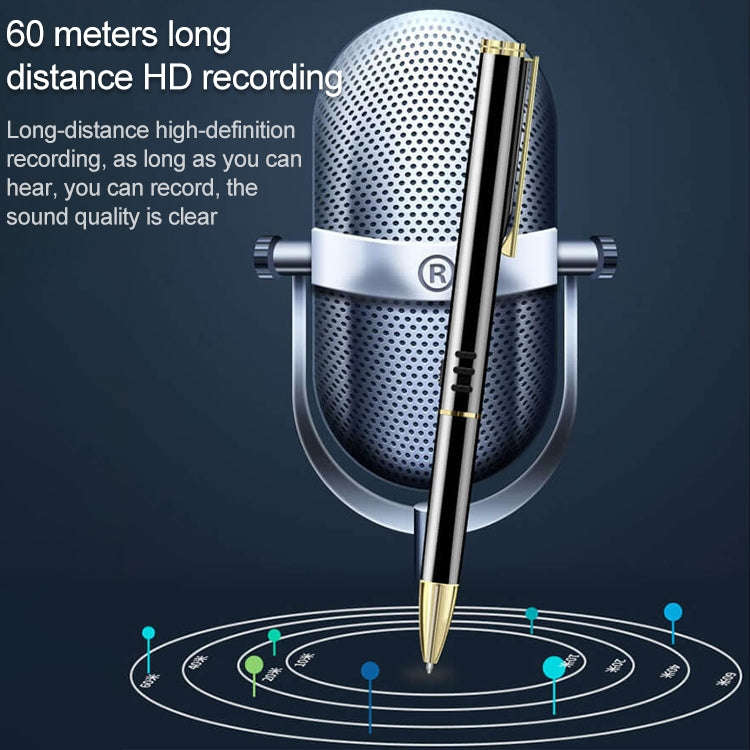 Original Lenovo B628 32GB Intelligent Voice Control Noise Reduction Pen Shape Recording Pen