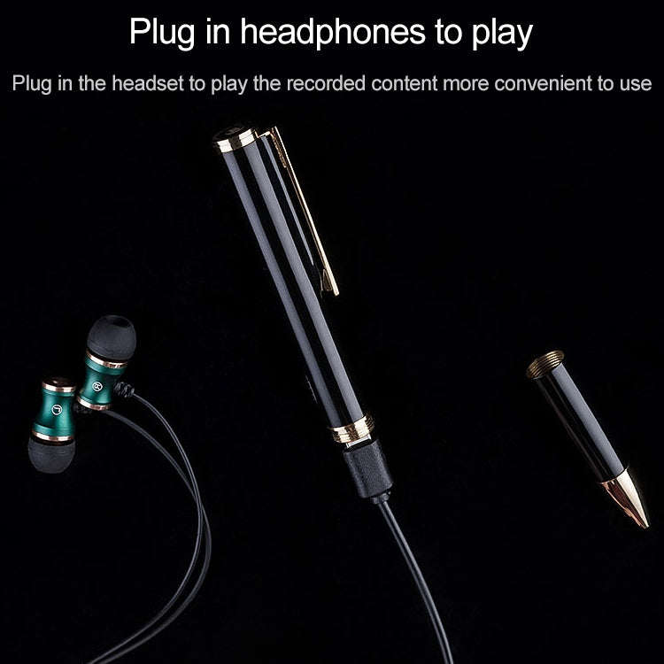 Original Lenovo B628 32GB Intelligent Voice Control Noise Reduction Pen Shape Recording Pen