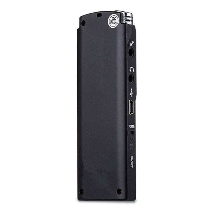 T60 Monochrome Screen HD Noise Reduction Digital Voice Recorder, 16G, Support MP3 / WAV Format (B...