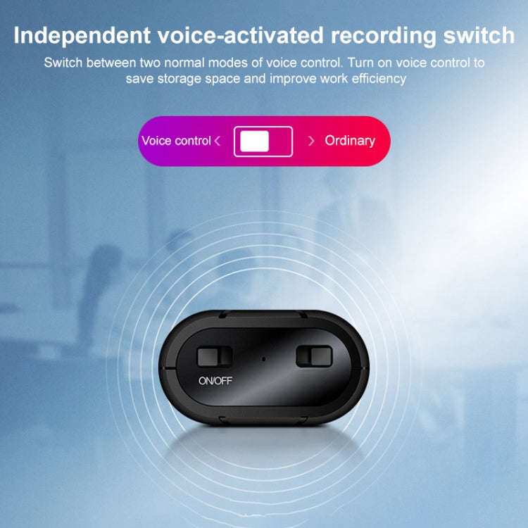 B800 Back Clip HD Sound Lossless Voice Recorder