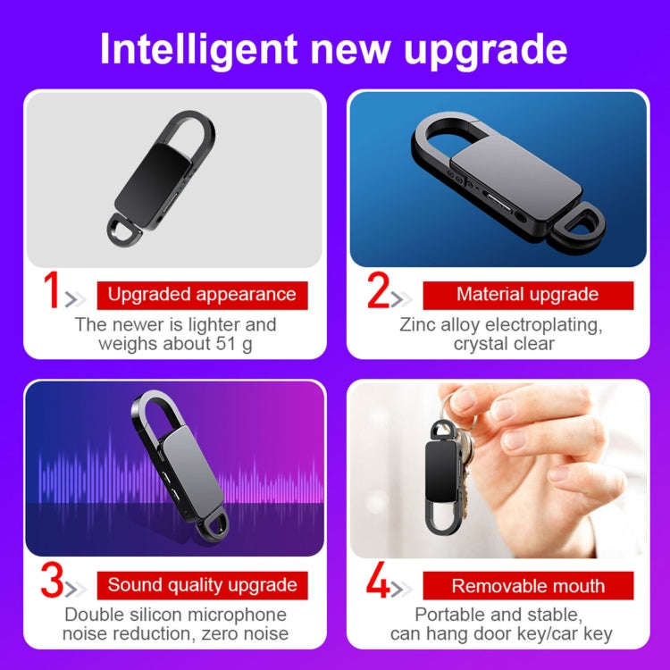 S20 8GB Keychain HD Noise Reduction Portable Recording Pen