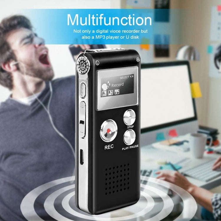 SK012 8GB Smart Noise Reduction HD Voice Recording Pen