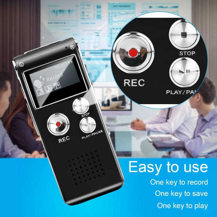 SK012 8GB Smart Noise Reduction HD Voice Recording Pen