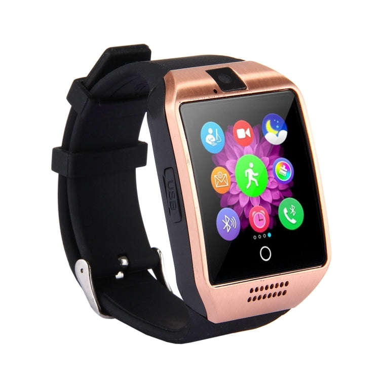 Q18 1.54 inch TFT Screen MTK6260A 360MHz Bluetooth 3.0 Smart Watch Phone, 128M + 64M Memory(Gold)