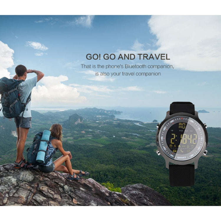 EX18 Smart Sports Watch FSTN Full View Screen Luminous Dial High Tensile TPU Strap, Support Steps...