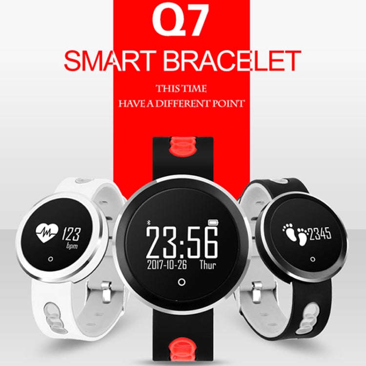 Q7 0.95 inch HD OLED Screen Display Bluetooth Smart Bracelet, IP68 Waterproof, Support Pedometer ...