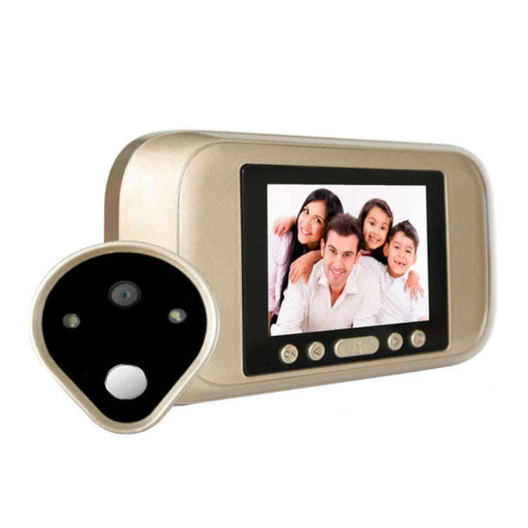 A32D 3.2 inch LED Display 720P HD Smart Peephole Viewer / Visual Doorbell, Support TF Card (32GB ...