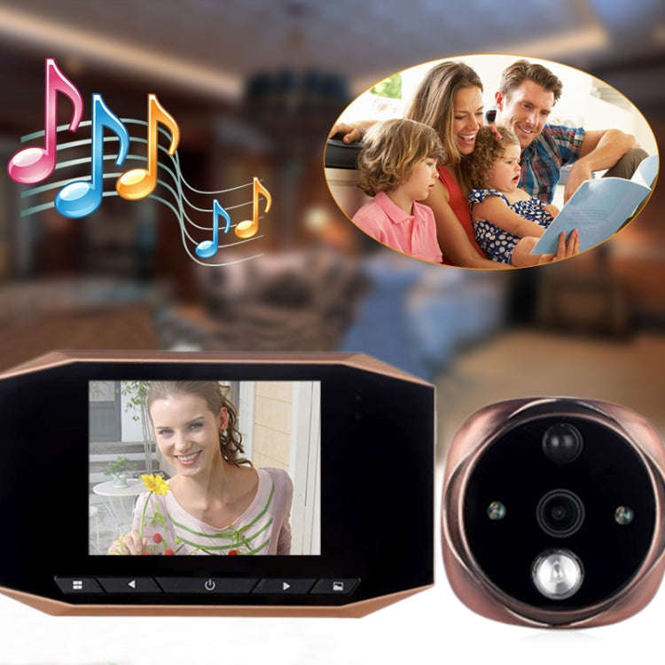 M525 3.5 inch TFT Display Screen 2.0MP Camera Video Doorbell, Support TF Card (32GB Max) & Motion...