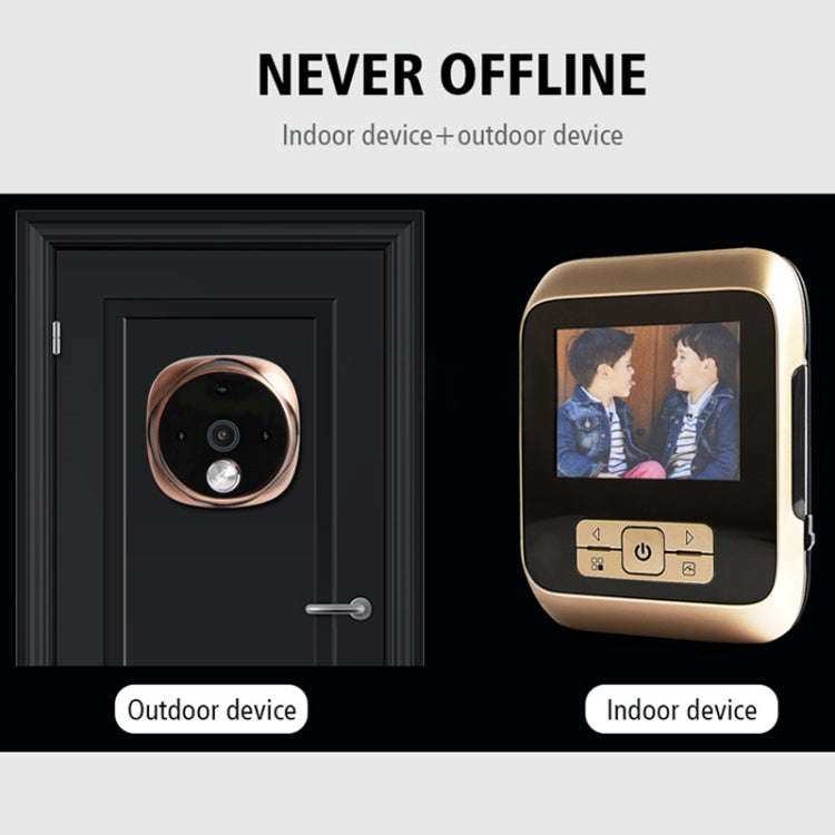 M530 3.0 inch TFT Display 3.0MP Camera Video Digital Door Viewer, Support TF Card (32GB Max) & In...