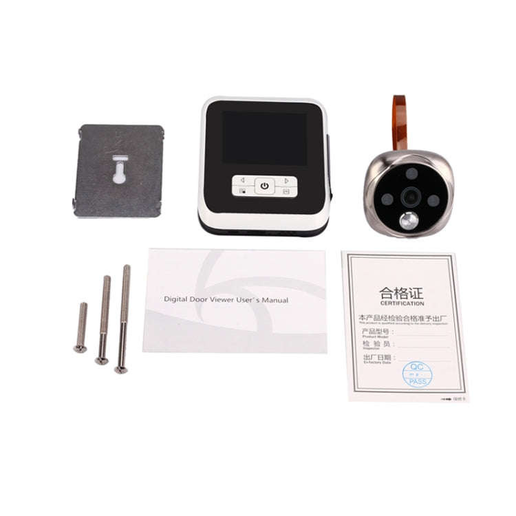M530 3.0 inch TFT Display 3.0MP Camera Video Digital Door Viewer, Support TF Card (32GB Max) & In...