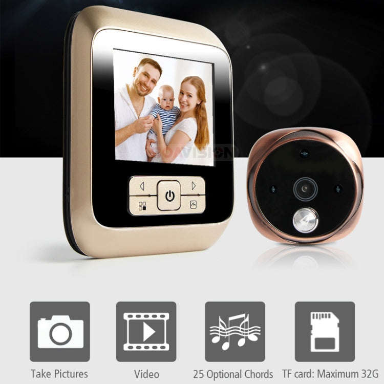 M530 3.0 inch TFT Display 3.0MP Camera Video Digital Door Viewer, Support TF Card (32GB Max) & In...