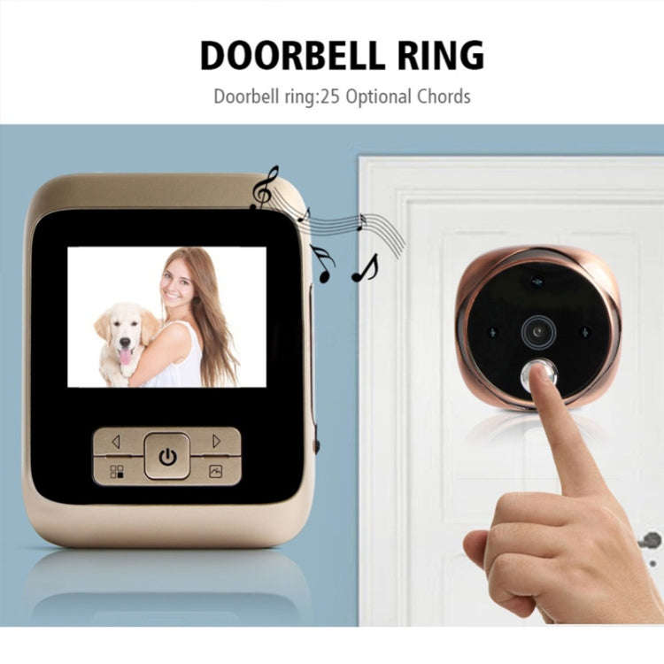 M530 3.0 inch TFT Display 3.0MP Camera Video Digital Door Viewer, Support TF Card (32GB Max) & In...