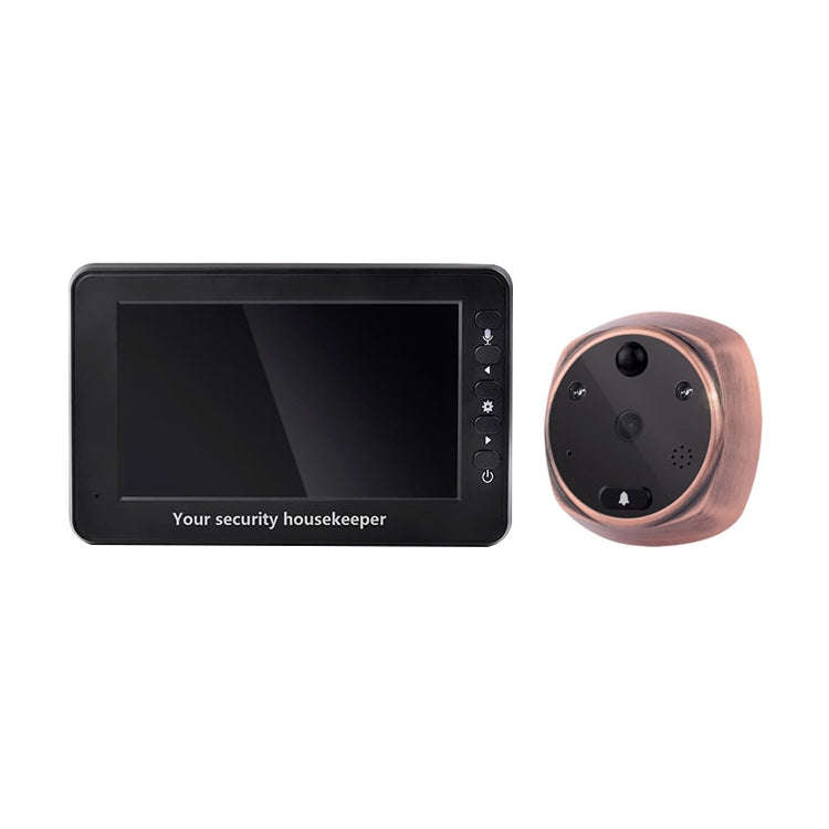 M4300A 4.3 inch Display Screen 3.0MP Camera Video Smart Doorbell, Support TF Card (32GB Max) & Mo...