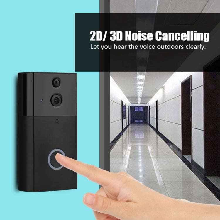 VESAFE HD 720P Security Camera Smart WiFi Video Doorbell Intercom, Support TF Card & Infrared Nig...