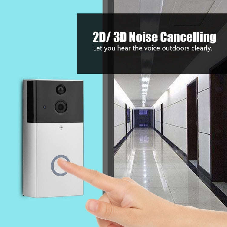 VESAFE HD 720P Security Camera Smart WiFi Video Doorbell Intercom, Support TF Card & Infrared Nig...