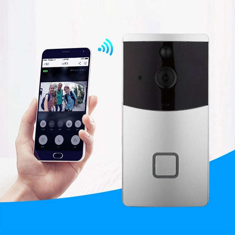 VESAFE Home VS-M2 HD 720P Security Camera Smart WiFi Video Doorbell Intercom, Support TF Card & N...
