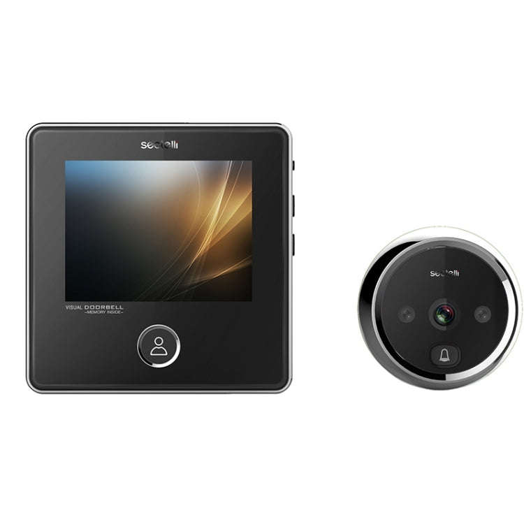 SNDD2 3.0 inch Screen 1.0MP Security Camera Digital Peephole Door Viewer, Support Infrared Night ...