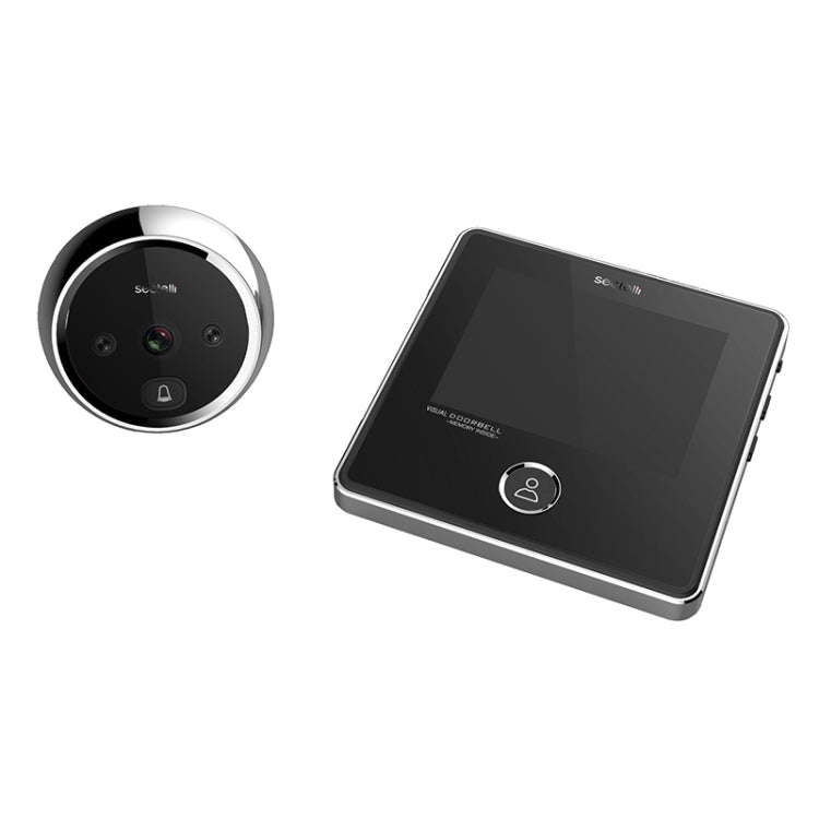 SNDD2 3.0 inch Screen 1.0MP Security Camera Digital Peephole Door Viewer, Support Infrared Night ...