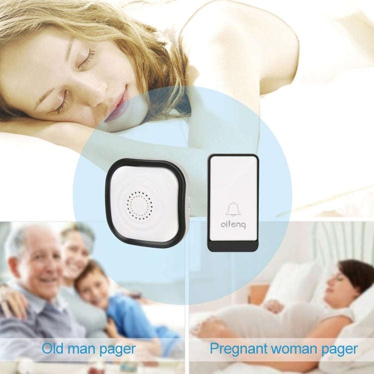 AITENG V029J Wireless Batteryless WIFI Doorbell, UK Plug