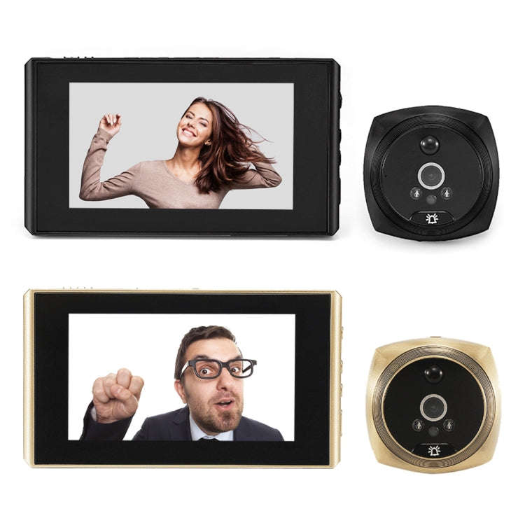 N6 2.0 Million Pixels 4.3 inch Screen Video Doorbell(Gold)