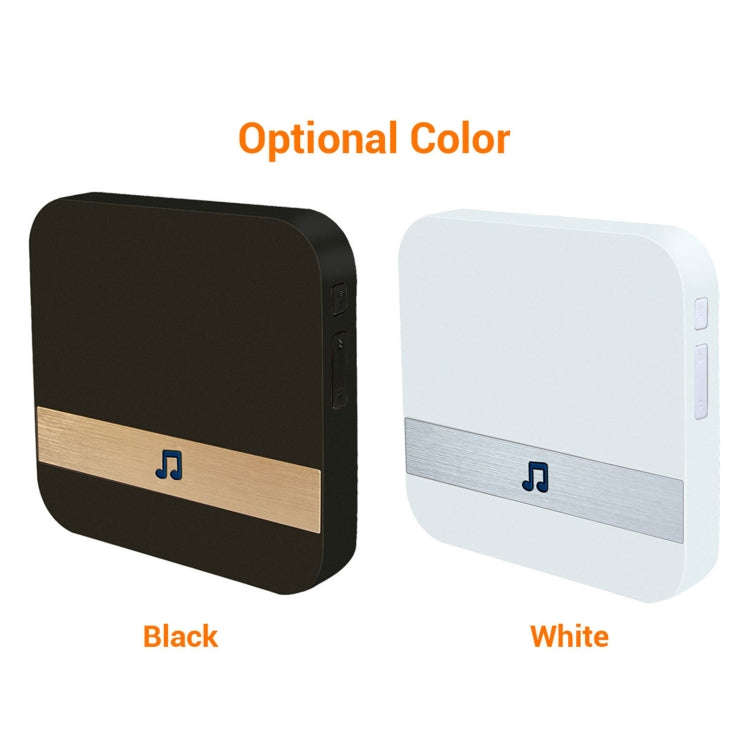 B10 52 Chimes 110dB Doorbell Receiver Low Power Consumption Home Door Tools, EU Plug, AC 90-260V ...