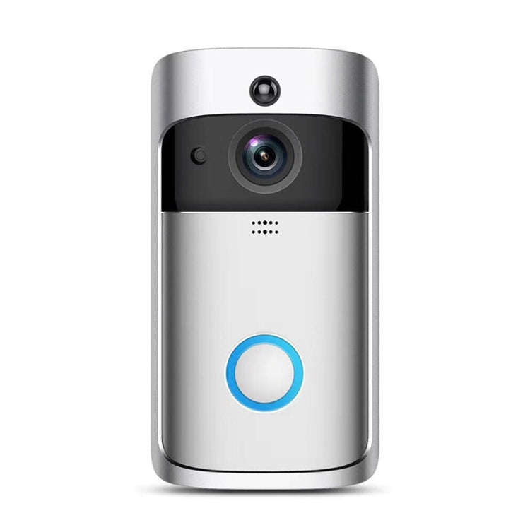 M4 720P Smart WIFI Ultra Low Power Video PIR Visual Doorbell with 3 Battery Slots,Support Mobile ...