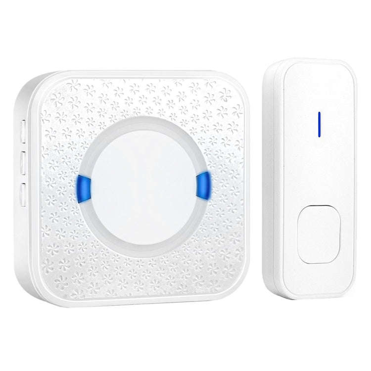 P6-B 110dB Wireless IP55 Waterproof Low Power Consumption WiFi Doorbell Receiver, 53 Music Option...