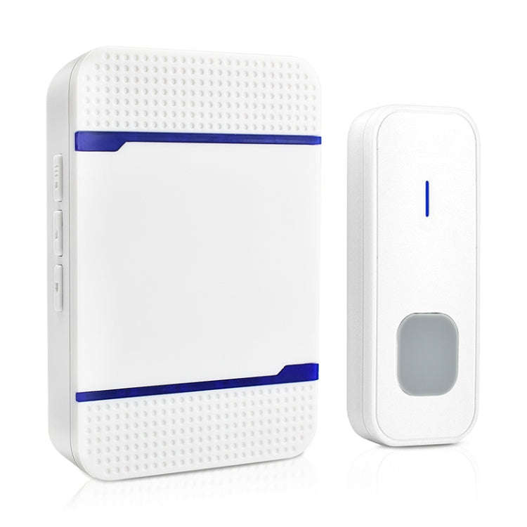 N15K-1T1-B 110dB Wireless IP55 Waterproof Low Power Consumption WiFi Doorbell Receiver with Night...