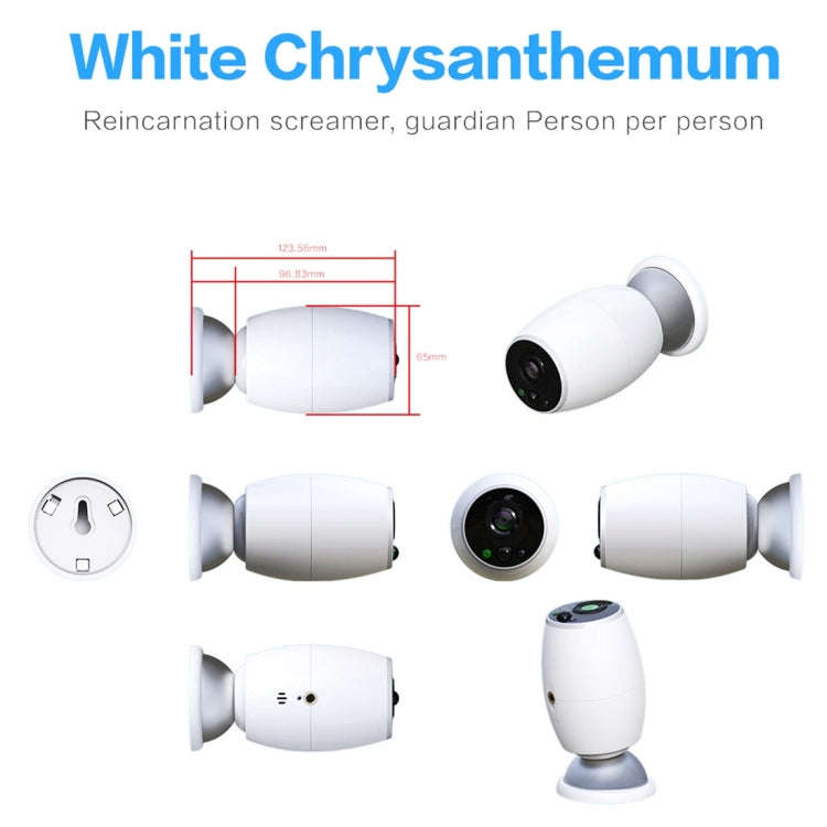 X3 1080P WiFi Smart Video IP54 Waterproof Digital Camera Door Viewer, Support TF Card & Infrared ...