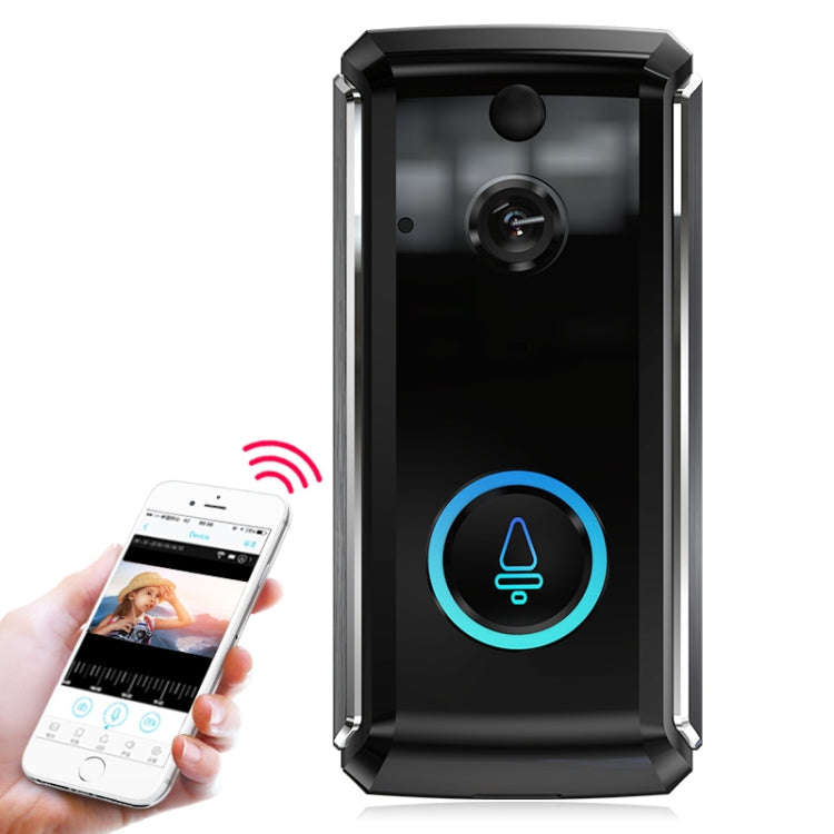 M101 WiFi Intelligent Video Doorbell, Support Infrared Night Vision / Motion Detection / Two-way ...