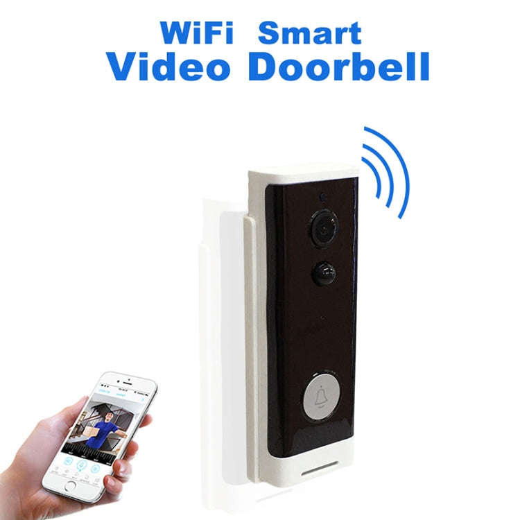 M200A 1080P WiFi Intelligent Round Button Video Doorbell, Support Infrared Motion Detection & Ada...