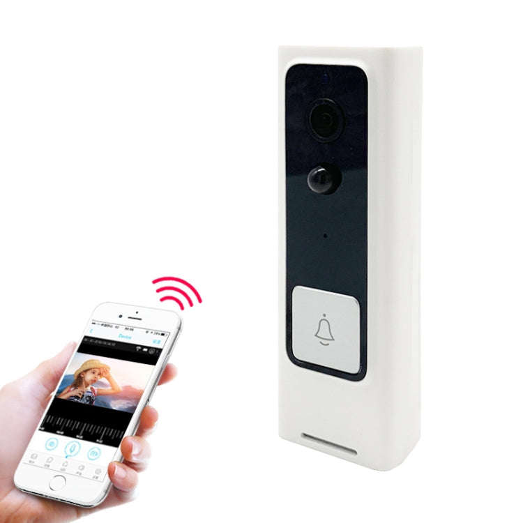 M200B WiFi Intelligent Square Button Video Doorbell, Support Infrared Motion Detection & Adaptive...