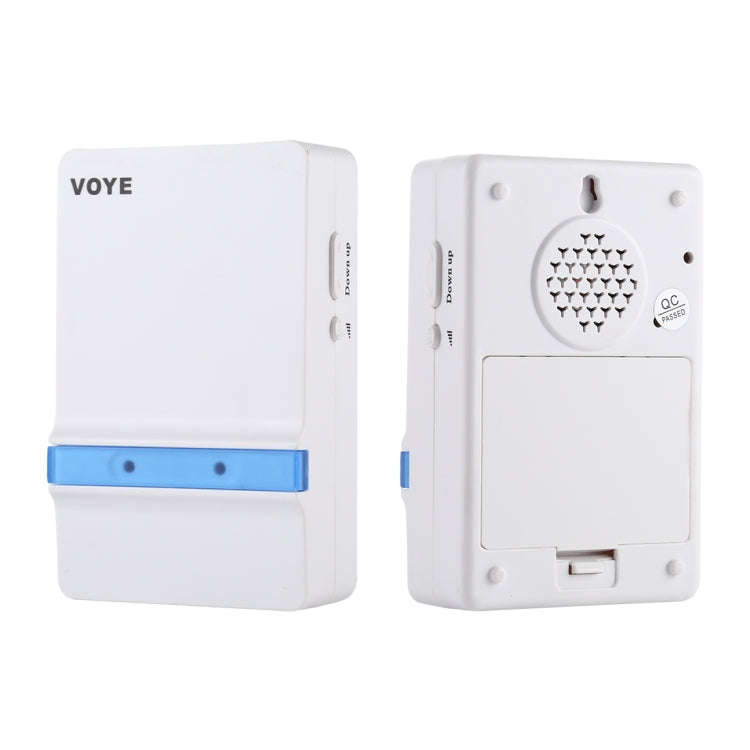 VOYE V012A Home Music Remote Control Wireless Doorbell with 38 Polyphony Sounds (White)