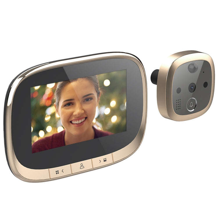 SF550 4.3 inch Screen 1.0MP Security Digital Door Viewer with 12 Polyphonic Music, Support PIR Mo...